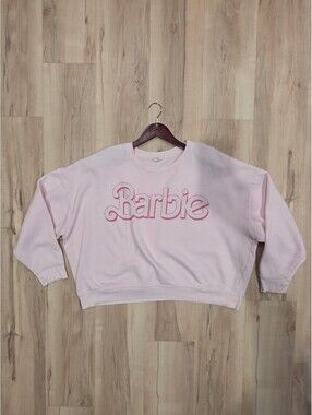 Barbie Pink Oversized Sweatshirt XL